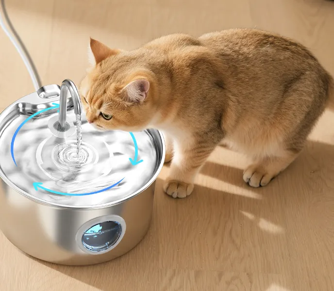 Moving water tempts cats to drink – ATMZIQXR